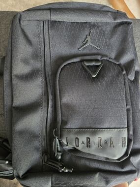 Jordan Black Men's Backpack with Jumpman Logo